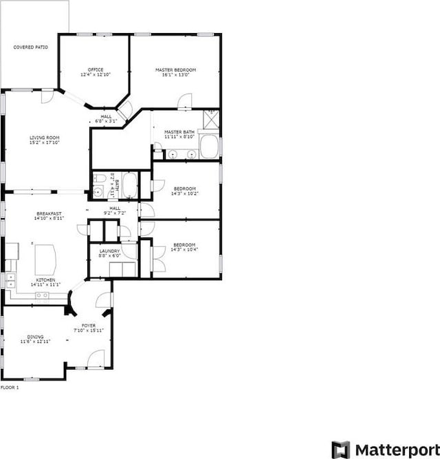 2002 S Ash Cv, Hutto, TX 78634 - property floor plan