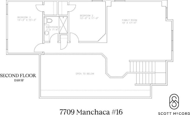 7709 Menchaca Rd Unit 16, Austin, TX 78745 - property floor plan