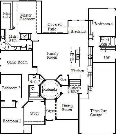 3217 Falconers Way, Pflugerville, TX 78660 - property floor plan