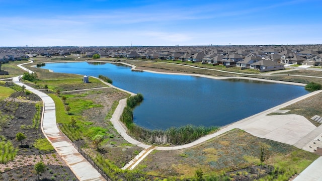 3217 Falconers Way, Pflugerville, TX 78660 - aerial perspective of suburban area featuring a large body of water