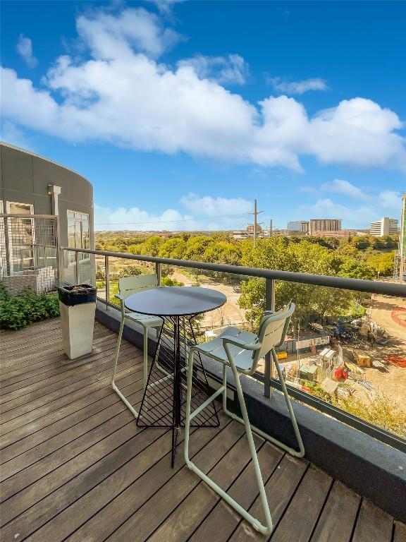603 Davis St Unit 1108, Austin, TX 78701 - view of deck