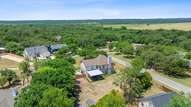 100 Toltec Cv, Kyle, TX 78640 - aerial view of a heavily wooded area