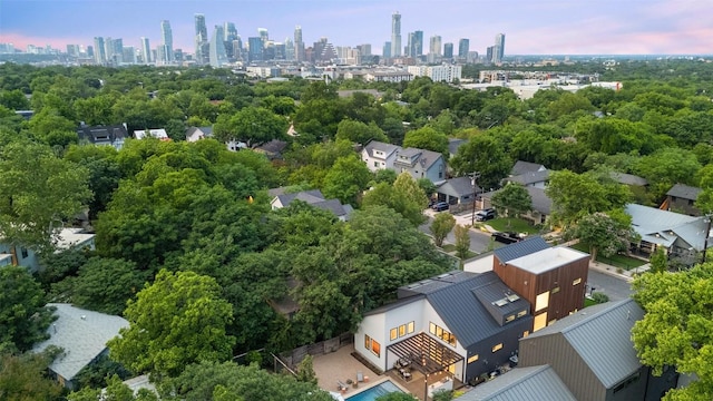 2010 Oxford Ave, Austin, TX 78704 - aerial view of skyline
