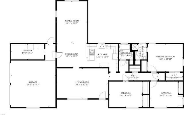 2300 Westworth Cir, Austin, TX 78704 - view of home floor plan