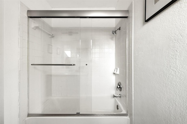 8504 Verona Trl, Austin, TX 78749 - full bath featuring bathtub / shower combination and a textured wall