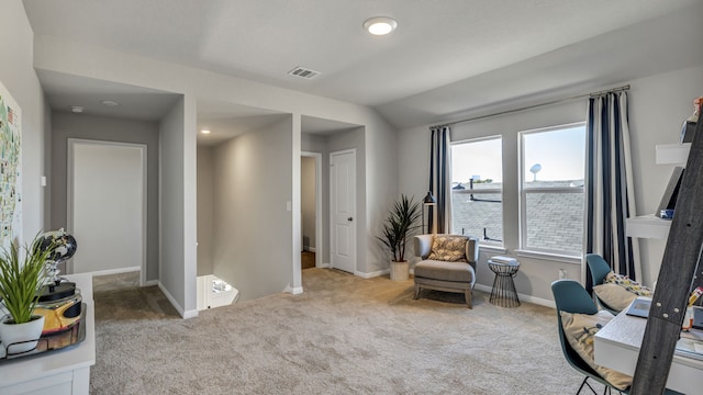 13702 Bothwell Pl, Manor, TX 78653 - living area with carpet floors and baseboards
