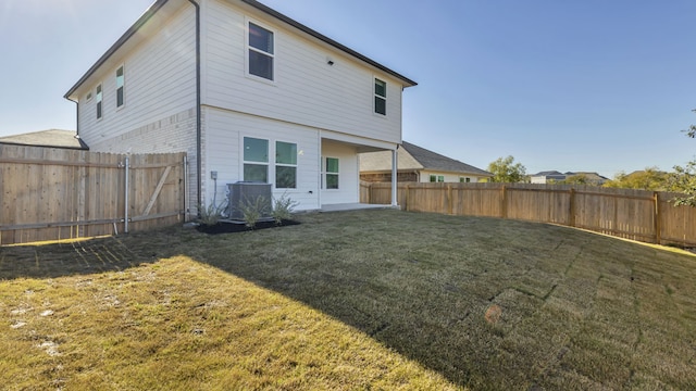 13702 Bothwell Pl, Manor, TX 78653 - rear view of house with cooling unit