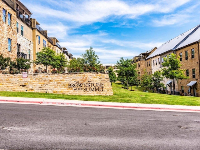 332 Adams St, Georgetown, TX 78628 - community sign featuring a residential view