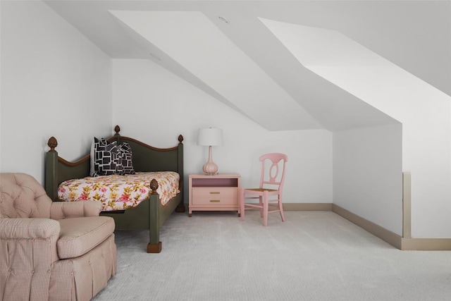 3020 Maravillas Loop, Austin, TX 78735 - carpeted bedroom featuring lofted ceiling