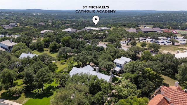 3020 Maravillas Loop, Austin, TX 78735 - bird's eye view