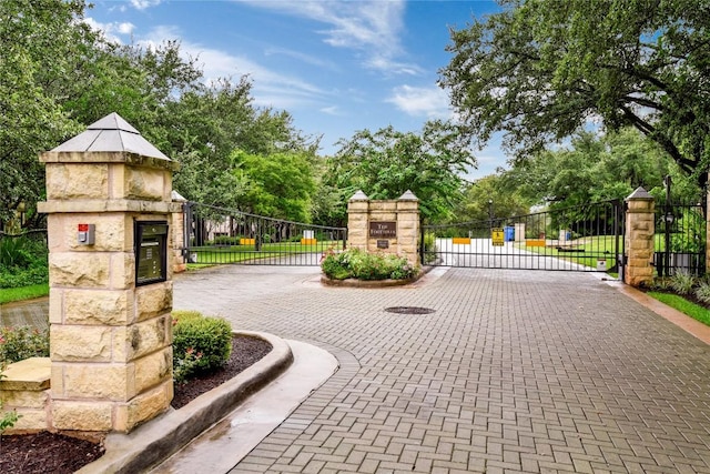 3020 Maravillas Loop, Austin, TX 78735 - gate featuring view of scattered trees