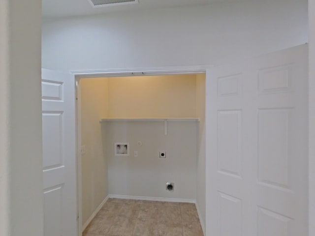 10116 Aly May Dr, Austin, TX 78748 - laundry room with electric dryer hookup, washer hookup, gas dryer hookup, and baseboards
