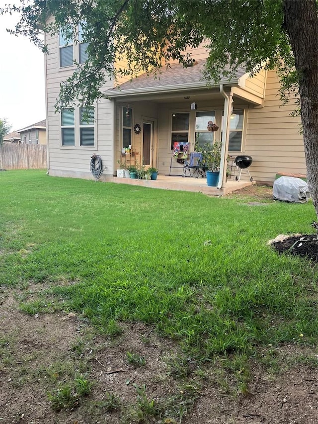 view of rear view of property