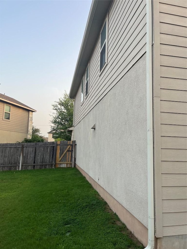 view of side of home