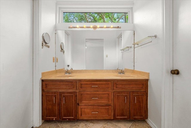 4831 Trail Crest Cir, Austin, TX 78735 - bathroom with double vanity