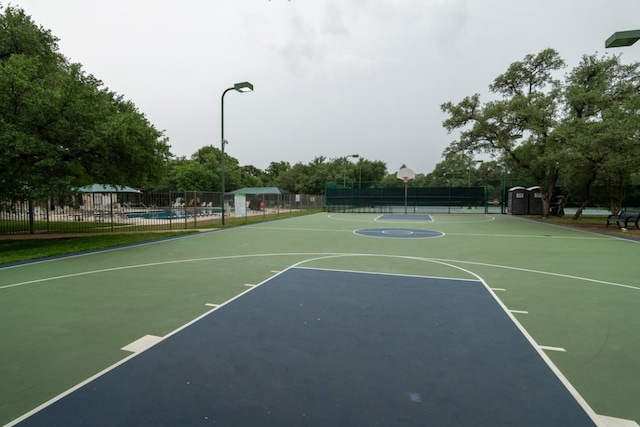 4831 Trail Crest Cir, Austin, TX 78735 - view of sport court with community basketball court