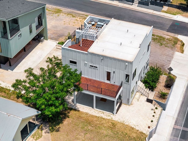 2108 Rosewood Ave Unit A, Austin, TX 78702 - aerial view of property and surrounding area
