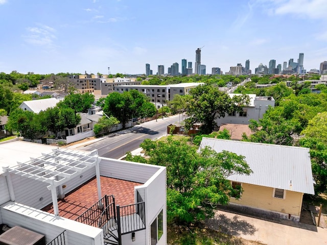 2108 Rosewood Ave Unit A, Austin, TX 78702 - aerial view of skyline