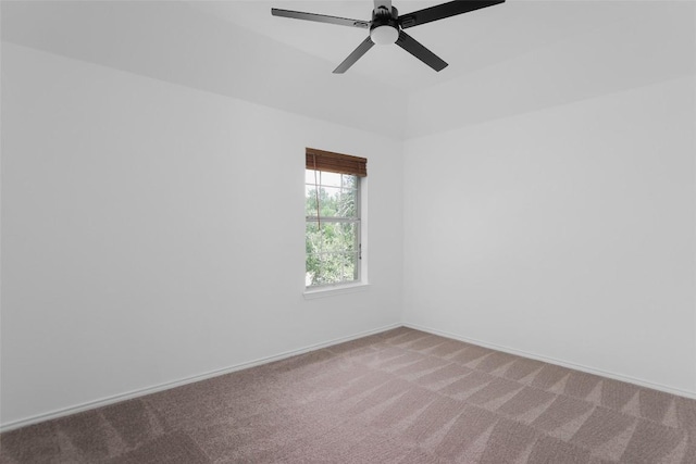 7921 Davis Mountain Pass, Austin, TX 78726 - carpeted empty room with baseboards and ceiling fan