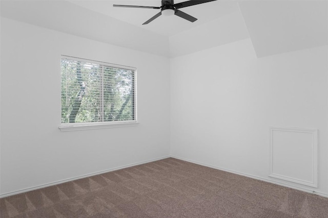 7921 Davis Mountain Pass, Austin, TX 78726 - carpeted empty room with ceiling fan