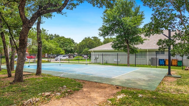 7921 Davis Mountain Pass, Austin, TX 78726 - view of sport court featuring a tennis court