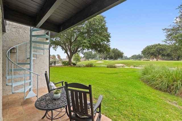 402 Lost Echo Unit 8, Horseshoe Bay, TX 78657 - view of grassy yard