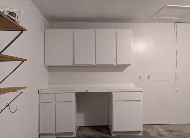 2804 Bushnell Dr, Austin, TX 78745 - unfurnished office with unfinished concrete flooring
