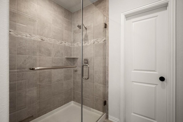 136 Medina Hills Ct, Austin, TX 78737 - full bath with a stall shower