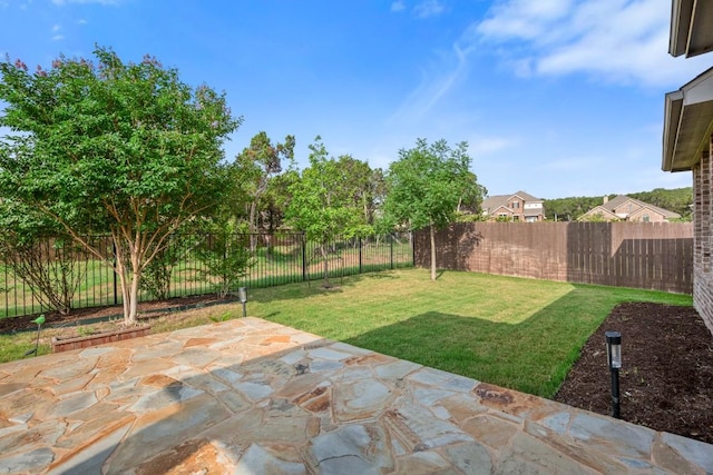 136 Medina Hills Ct, Austin, TX 78737 - view of yard featuring a patio area