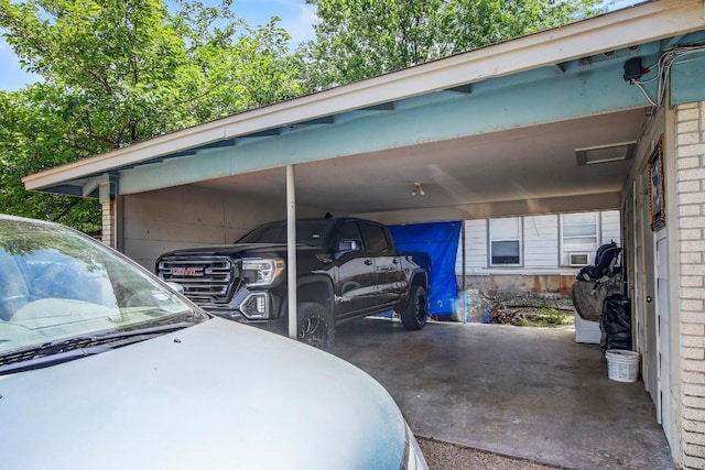 8505 Dryfield Dr, Austin, TX 78758 - view of parking with a carport