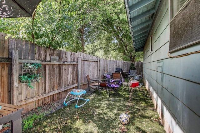 8505 Dryfield Dr, Austin, TX 78758 - view of fenced backyard