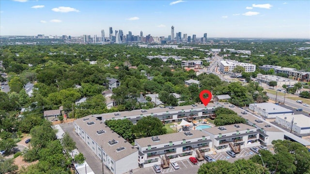 2200 Dickson Dr Unit 117, Austin, TX 78704 - aerial view of city skyline