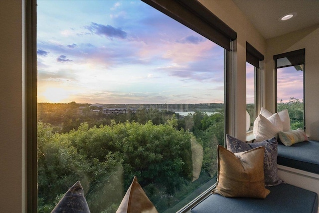 921 Electra, Lakeway, TX 78734 - view of balcony at dusk