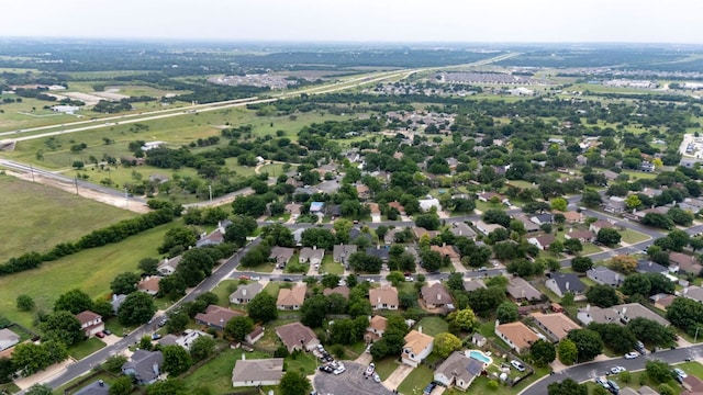 215 Crystal Knoll Blvd, Georgetown, TX 78626 - aerial view of property and surrounding area