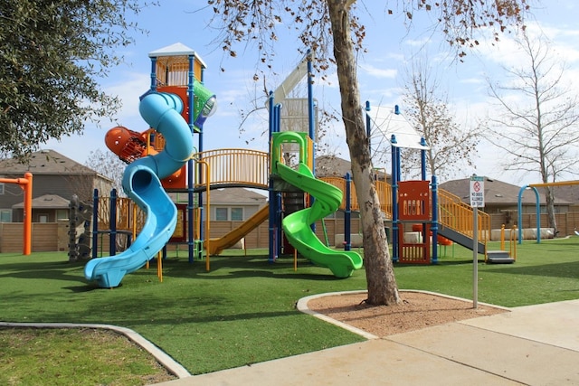 561 Greatest Gift Way, Jarrell, TX 76537 - communal playground with a yard