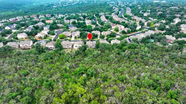 10129 Brimfield Dr, Austin, TX 78726 - aerial view of property's location with a heavily wooded area