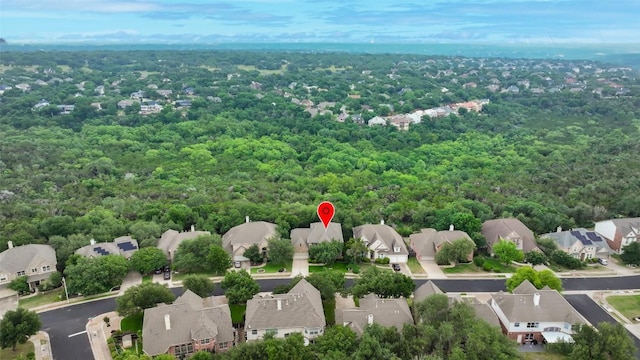 10129 Brimfield Dr, Austin, TX 78726 - aerial view of residential area featuring a forest