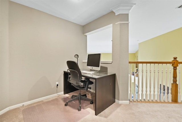 10129 Brimfield Dr, Austin, TX 78726 - carpeted home office with baseboards