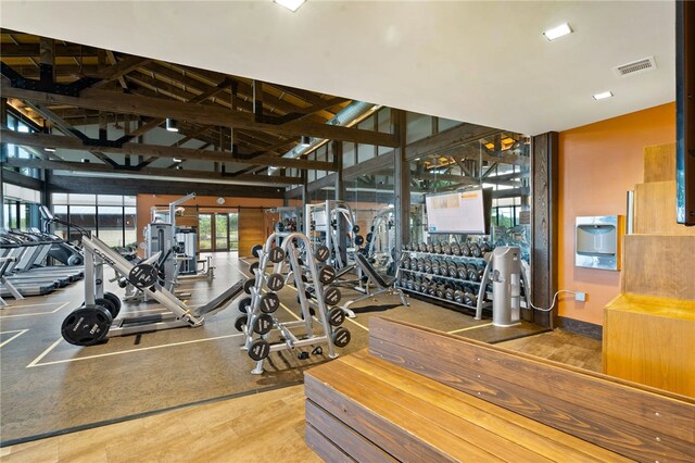 748 Hazy Hills Loop, Dripping Springs, TX 78620 - view of gym