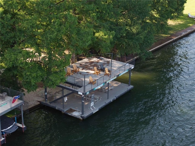7116 Greenshores Dr, Austin, TX 78730 - dock featuring a water view