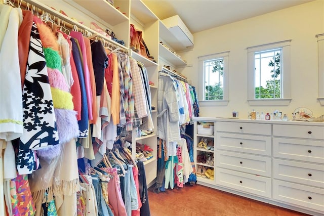 7116 Greenshores Dr, Austin, TX 78730 - spacious closet featuring light wood-style flooring