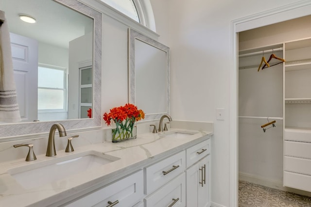 101 Peterson Ct, Austin, TX 78734 - bathroom featuring double vanity