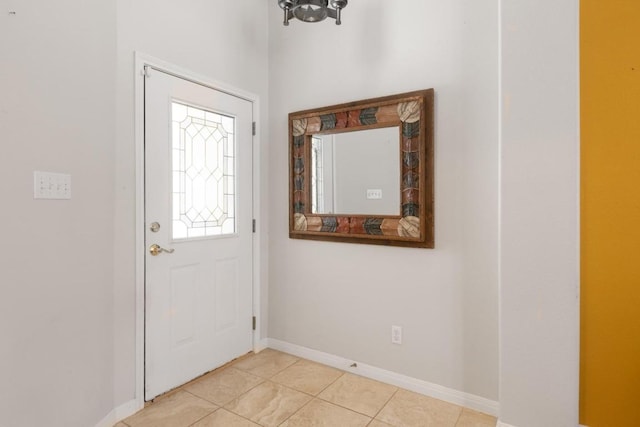 10 Lakewood Cir, Wimberley, TX 78676 - entryway featuring light tile patterned floors and baseboards