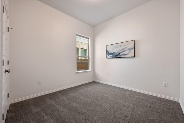 13002 Stanford Dr Unit 40, Austin, TX 78748 - unfurnished room featuring dark carpet and baseboards