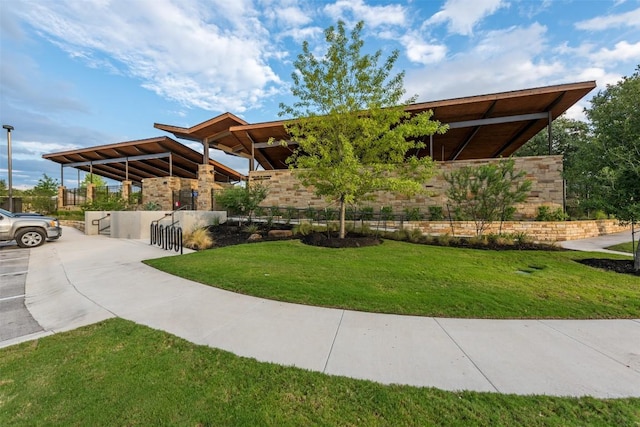 13002 Stanford Dr Unit 40, Austin, TX 78748 - surrounding community with a yard