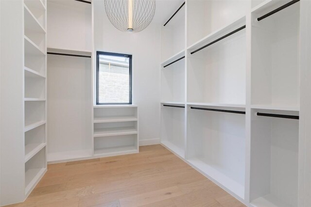 125 Azalea Loop, Horseshoe Bay, TX 78657 - walk in closet with light wood finished floors