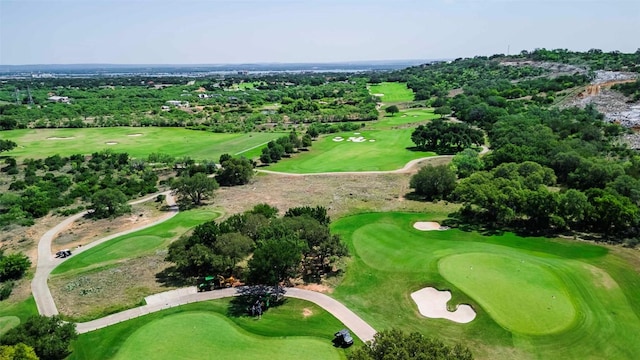 125 Azalea Loop, Horseshoe Bay, TX 78657 - bird's eye view of a golf course and a tree filled landscape