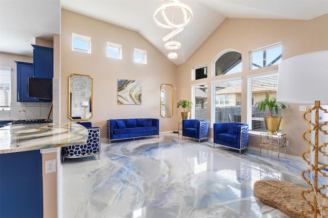 241 Oleander Loop, Buda, TX 78610 - building lobby with high vaulted ceiling