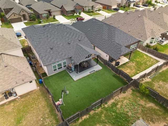 241 Oleander Loop, Buda, TX 78610 - aerial view of property and surrounding area with nearby suburban area