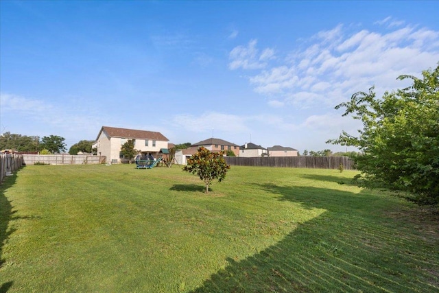 100 N Prairie Ln, Georgetown, TX 78633 - fenced backyard with a playground